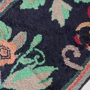 Tapis ancien fait main American Hooked 65cm x 168cm - 1C989