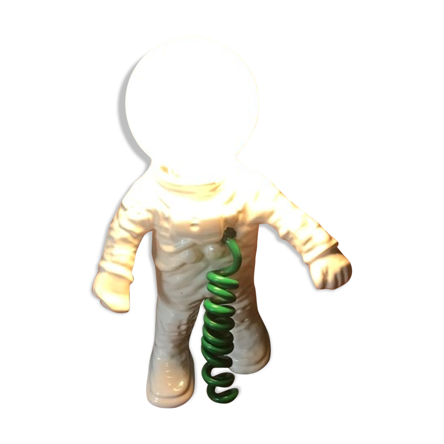 JC Peiré Ceramic Cosmonaut Lamp