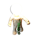 JC Peiré Ceramic Cosmonaut Lamp