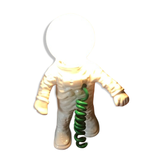 JC Peiré Ceramic Cosmonaut Lamp
