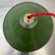 Lot 3 old industrial conical suspensions emaillees 25 cm