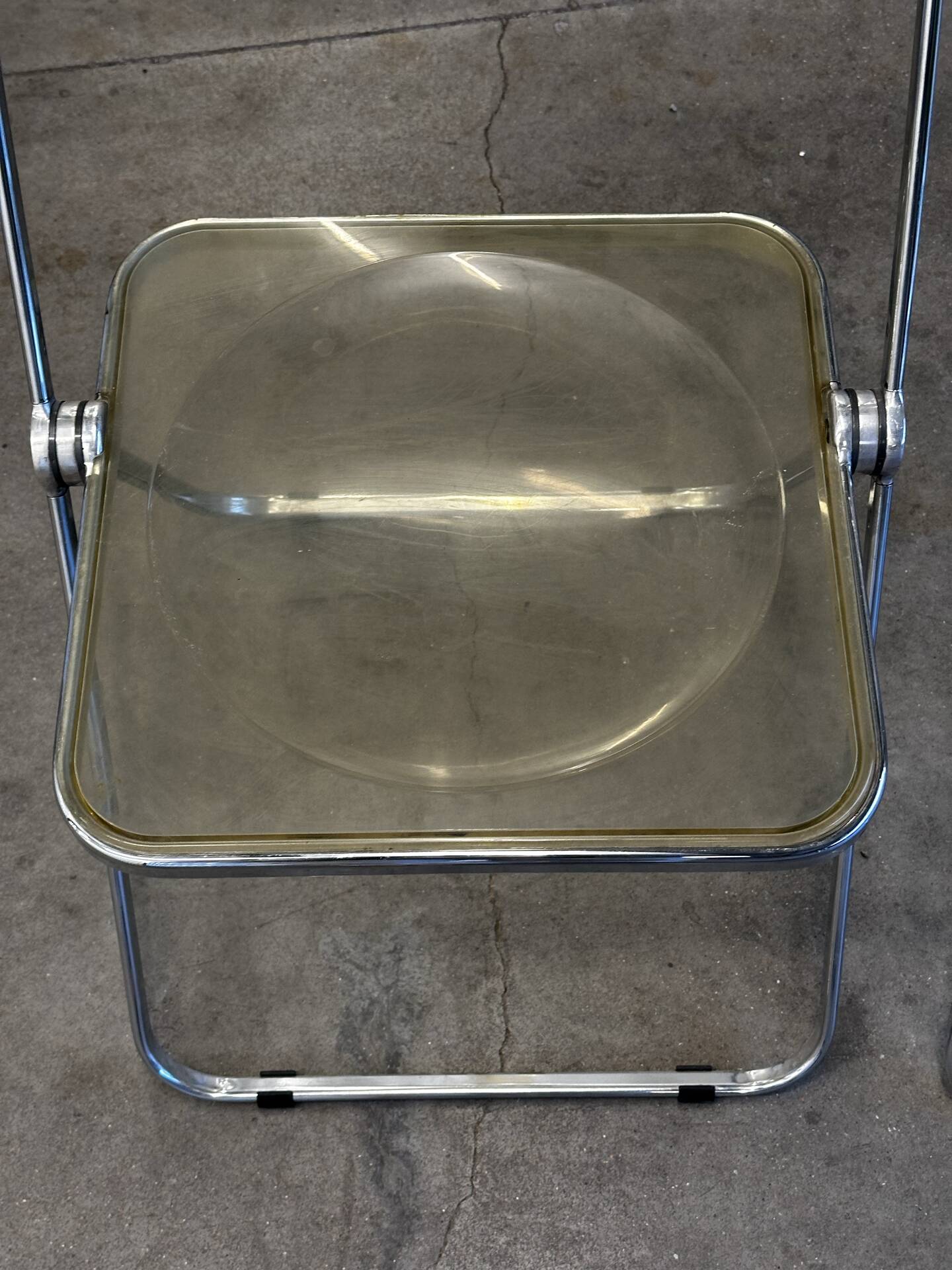 Suite de 3 chaises pliantes Plia par Giancarlo Piretti pour Castelli