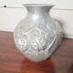 Pair of Art Deco vases in aluminium Signed