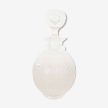 Lalique crystal carafe Langeais model