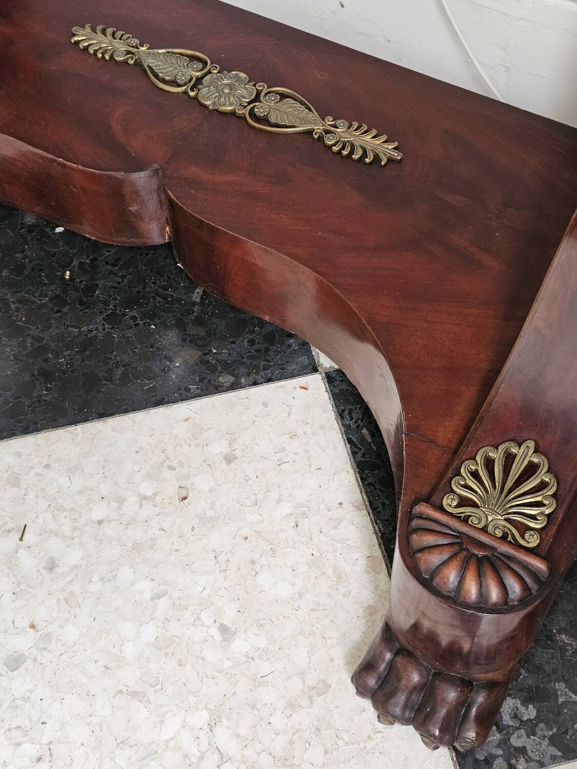 19th century Empire console