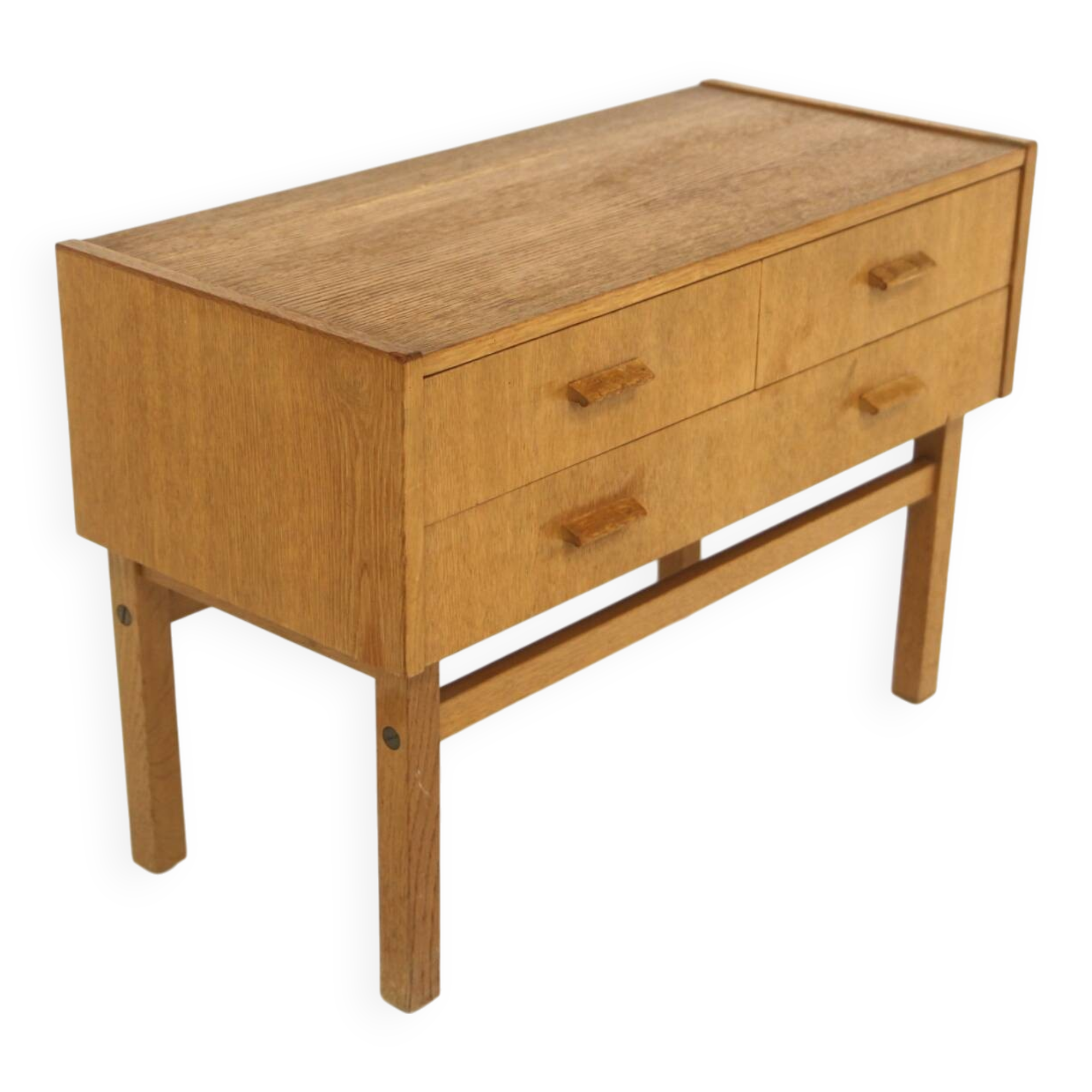 Scandinavian oak chest of drawers, Sweden, 1960