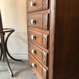Art Deco rag chest of drawers