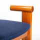 Wooden armchair from the 1980s, originally from the Tatra Museum