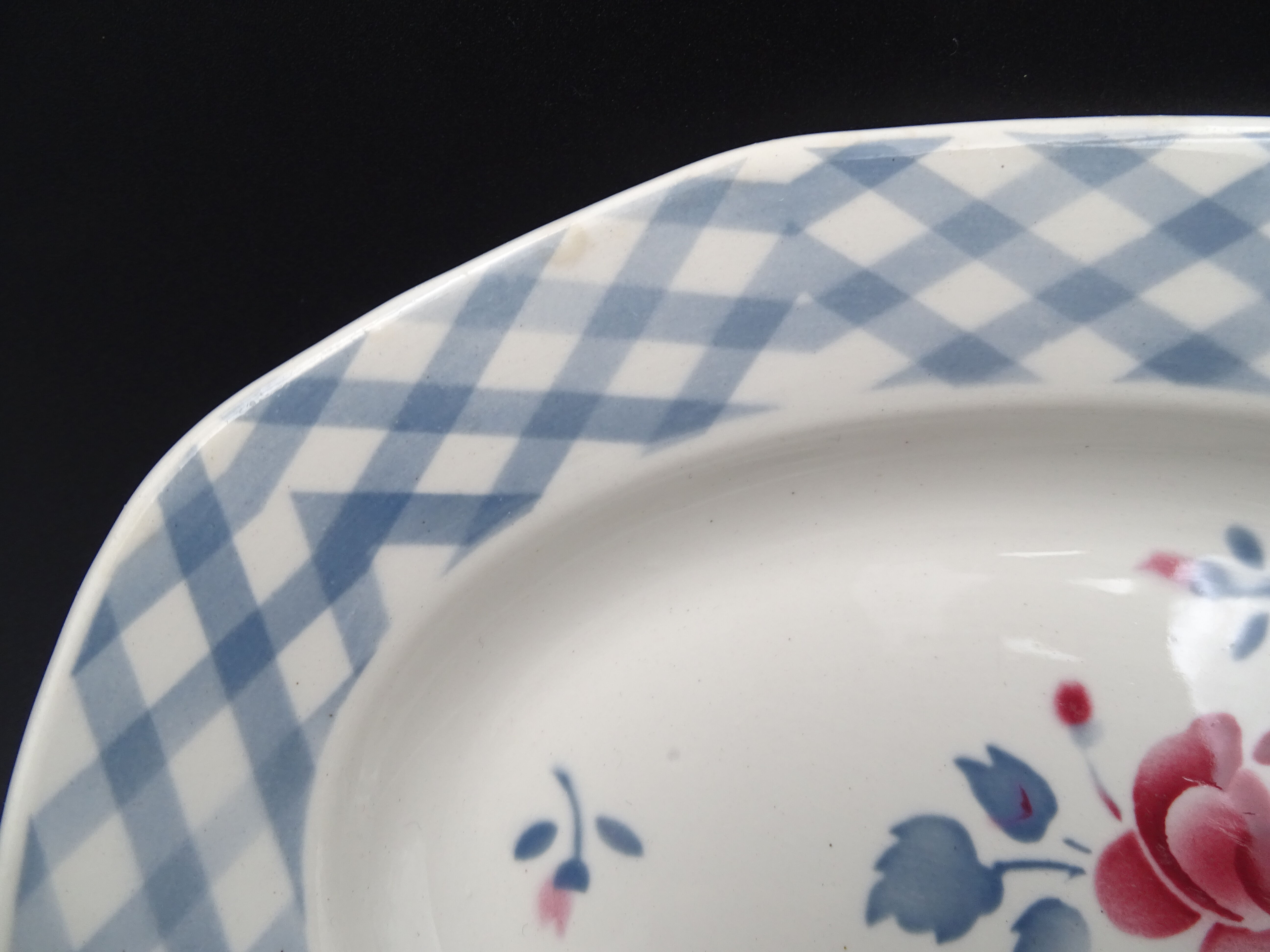 Ravine in earthenware of Sarreguemines Digoin model Bastia 1940