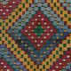 Tapis kilim turc vintage 376x172 cm laine jajim kelim