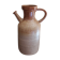Vintage kid jug in two-tone sandstone with a handle and spout