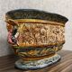 Very Important polychrome earthenware planter, French work from the 19th century.