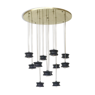 Contemporary belgian suspension light