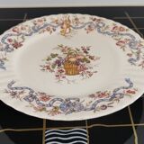 Longchamp Terre de Fer fruit bowl "ribbons" model