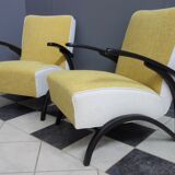 Paire de fauteuils de Jindrich Halabala