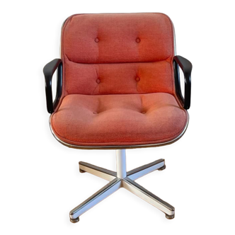 Fauteuil de bureau "Executive Chair" de Charles Pollock par Knoll 1970