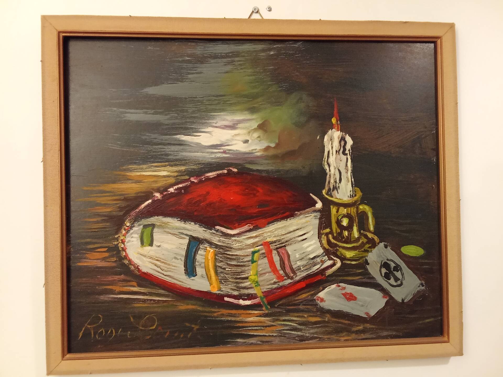 Oil on wood