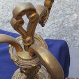 Bronze candelabras
