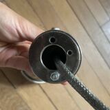 vintage silver metal wall light 250901