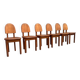 Vintage oak dining chairs by Wasa, 1990s
