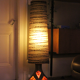 1960 Accolay ceramic and resin floor lamp