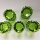 5 vintage glasses
