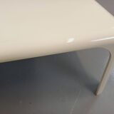 Vintage Italian Demetrio 70s Square Coffee Table by Vico Magistretti