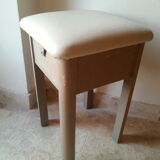 Stool trunk said shoeshine stool