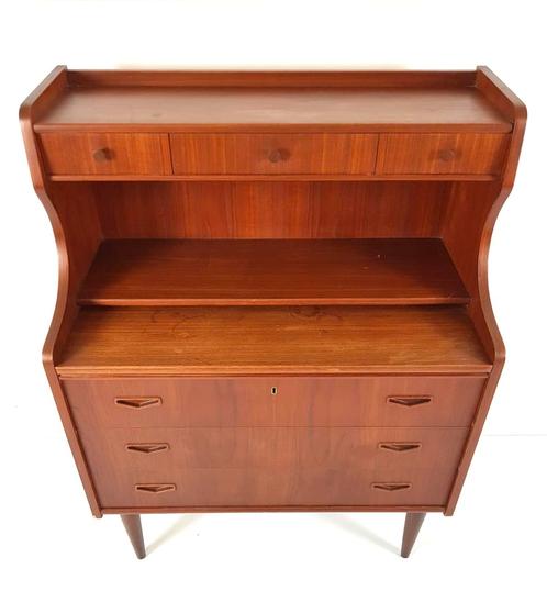 Danish teak secretary