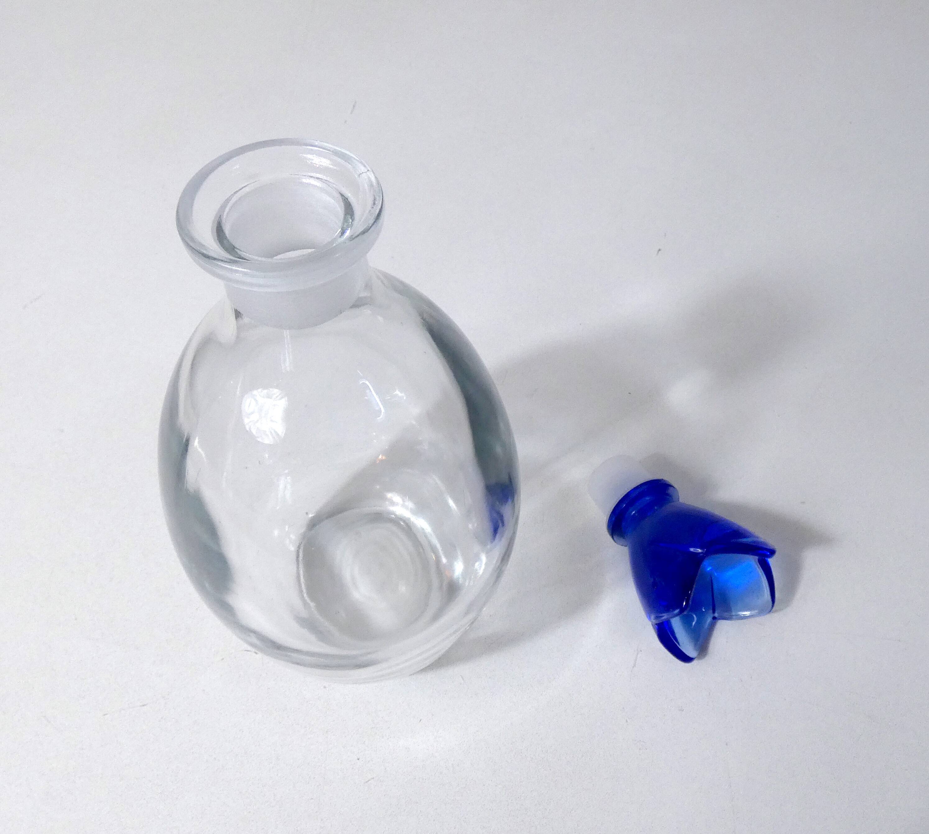 Cobalt blue carafe by Bormioli Rocco