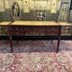 Louis XVI style mahogany flat desk