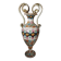 Large ornamental vase in Italian majolica (Molaroni)