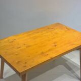 Pine table by Christian Durupt