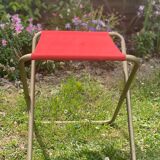 Vintage canvas folding stool