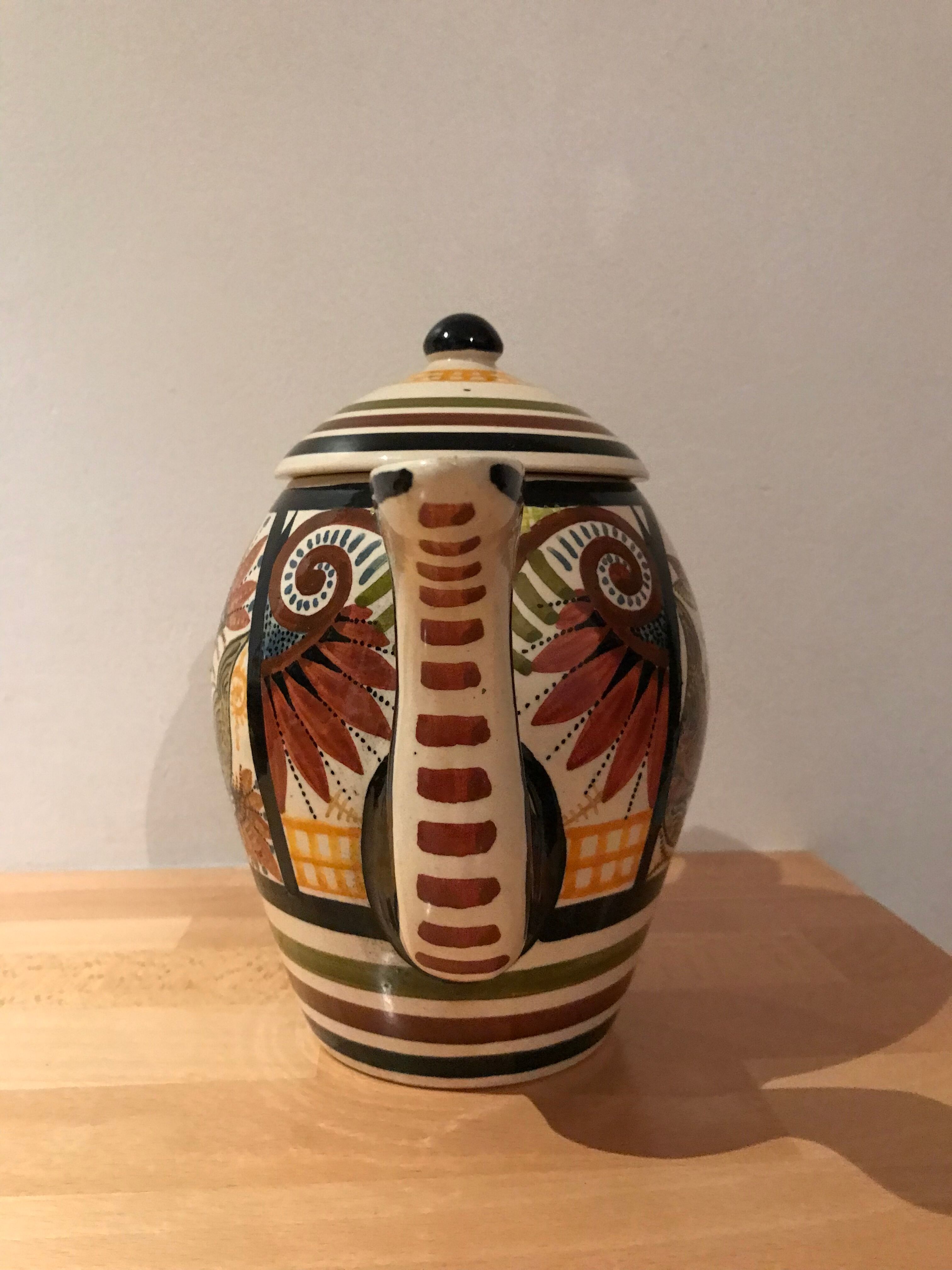 Tea set Quimper Paul Fouillen