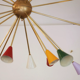 Lustre sputnik multicolore