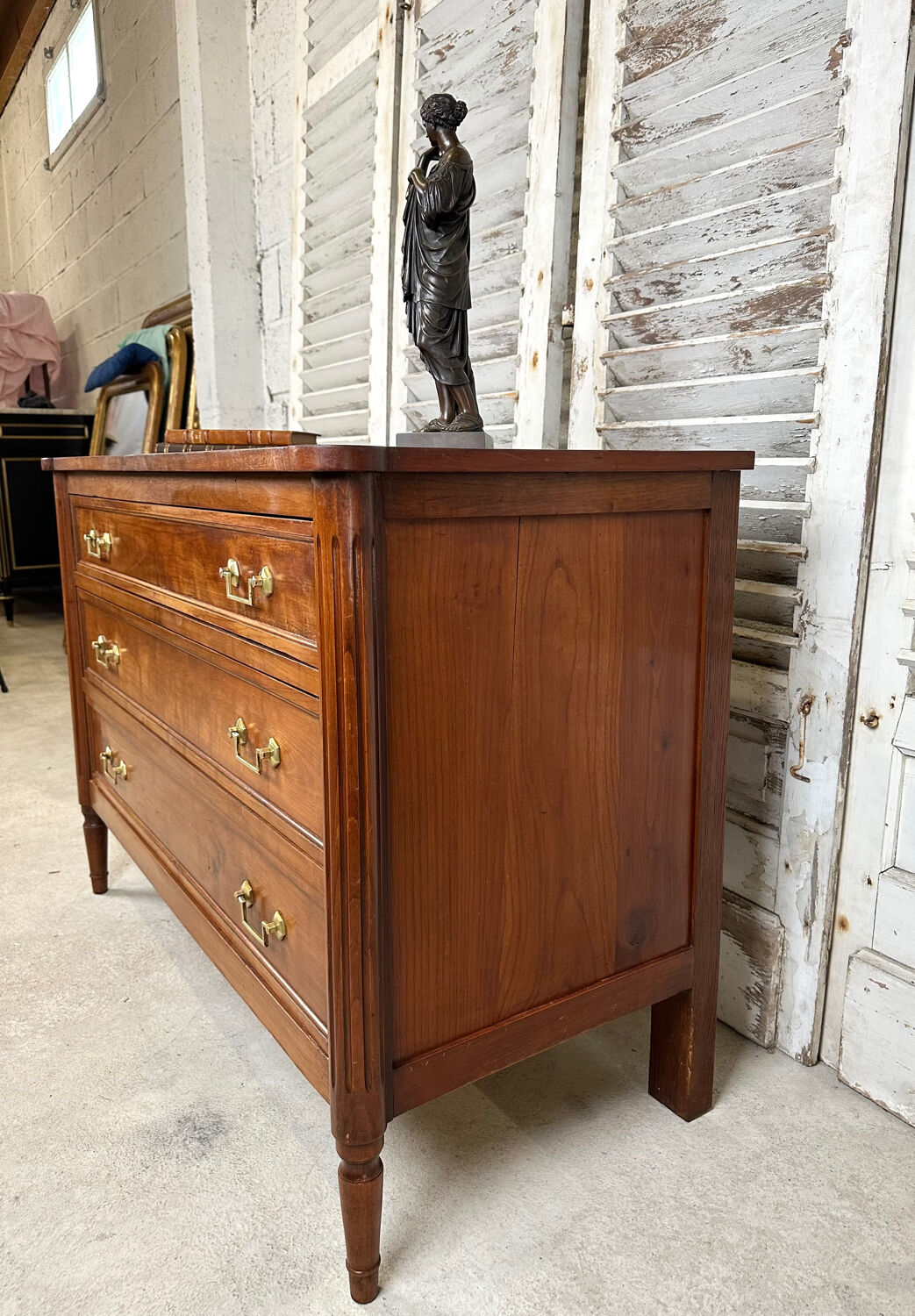 Antique Louis XVI style chest of drawers