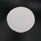 Vase in biscuit white slurry poppy flower art nouveau