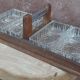 Art Deco ramekin holder, server or aperitif tray