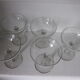 5 antique champagne cups