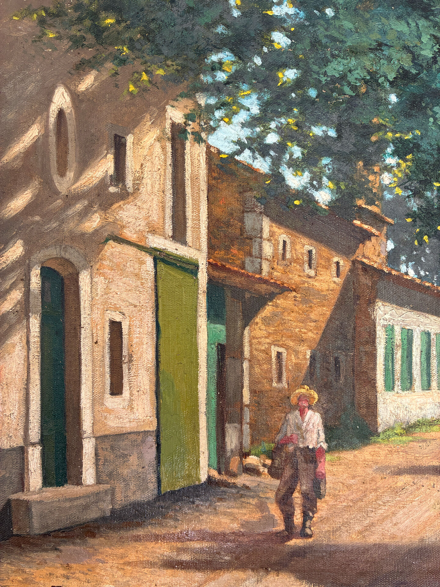 Paysage animé 1909