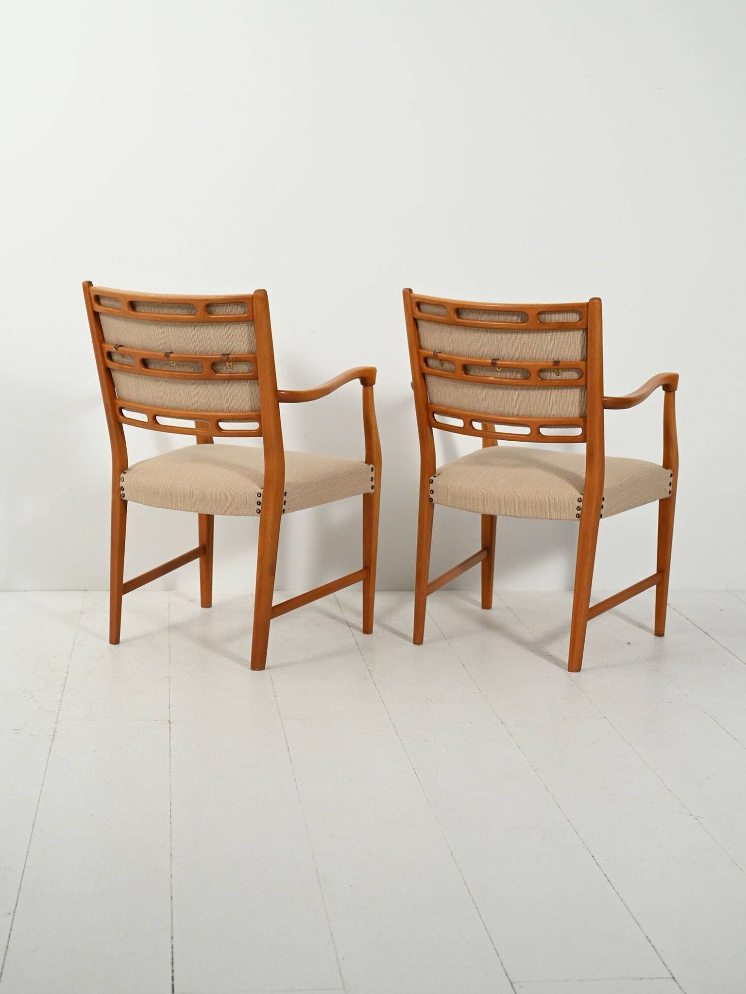 Pair of “Futura” Teak Chairs by david Rosén