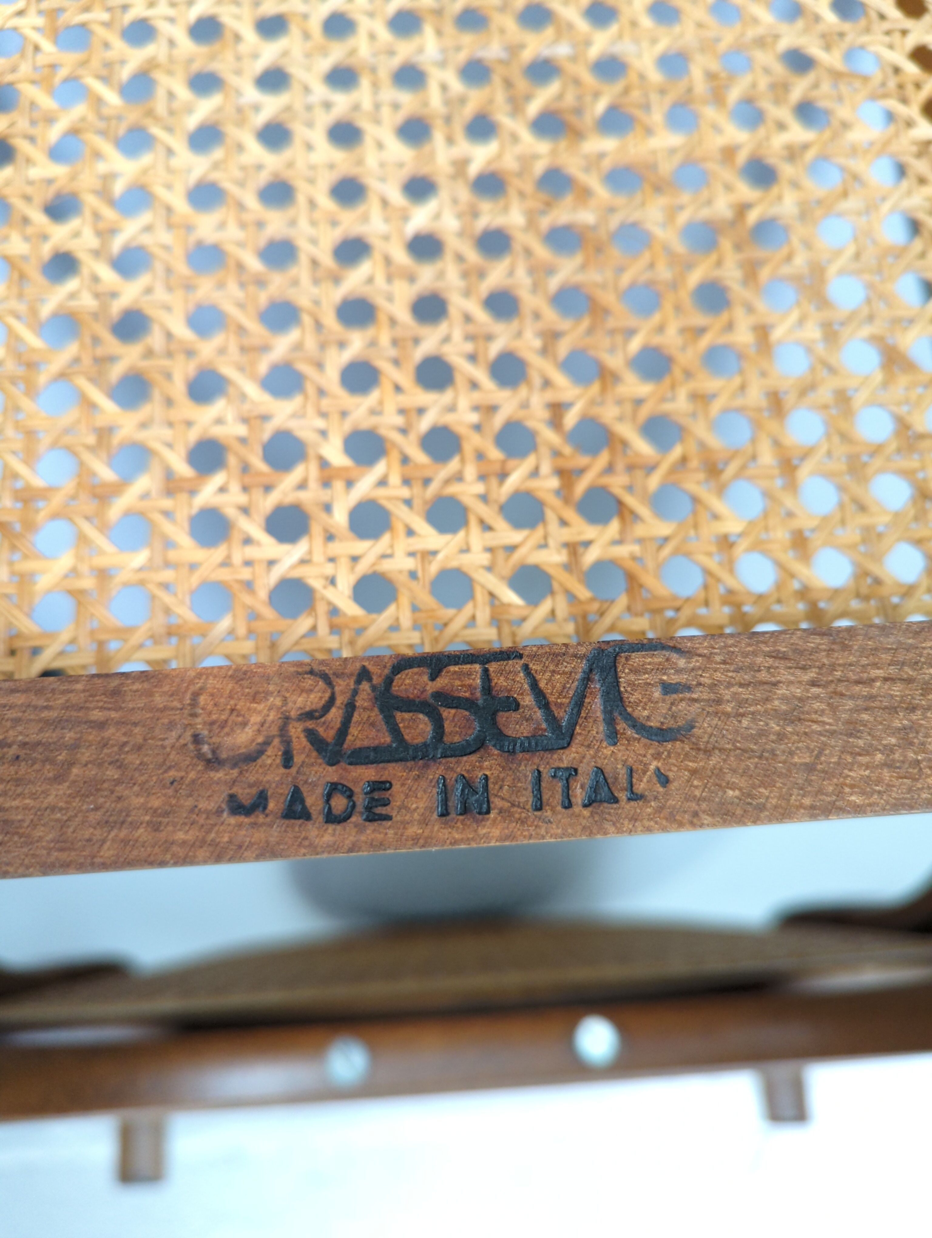 Rocking-chair by Luigi Crassevig