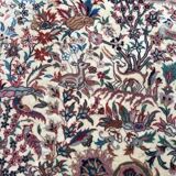 Large vintage carpet Sino Persian Tabriz fine, handmade 247x315 cm