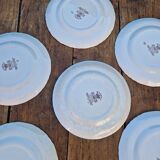 Set of 8 English Dessert Plates Mason's Chantilly Pattern