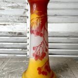 Gallé Art Nouveau vase with currants