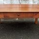 Cherry wood coffee table