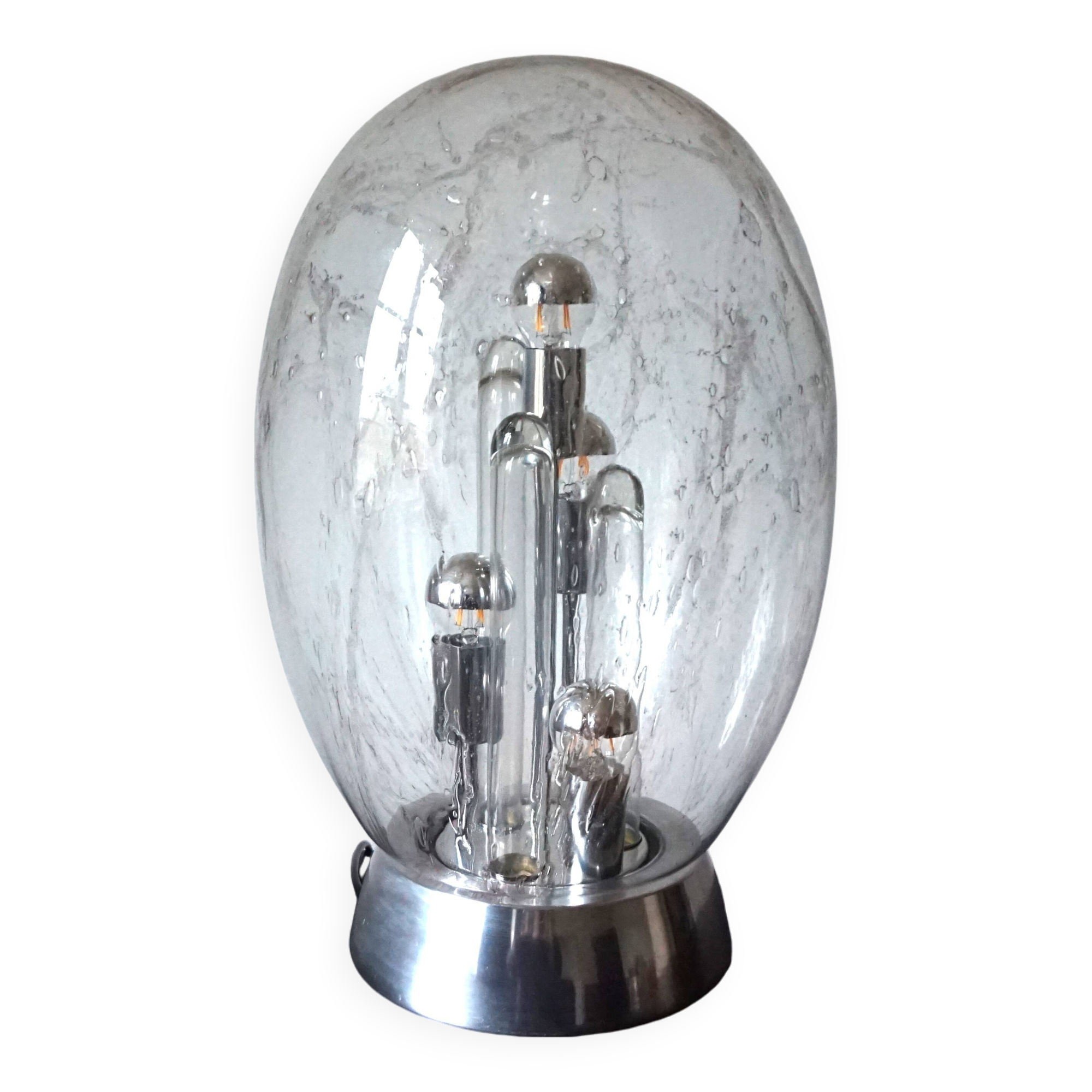 Lampe de table Doria Big Ball Space Age, 1970