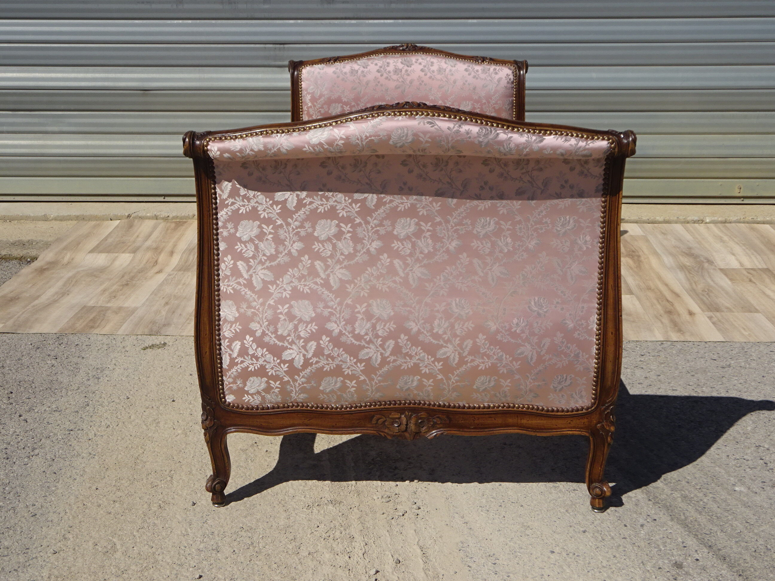 Antique sofa bed, in Louis XV style.