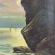 Oil on canvas seascape